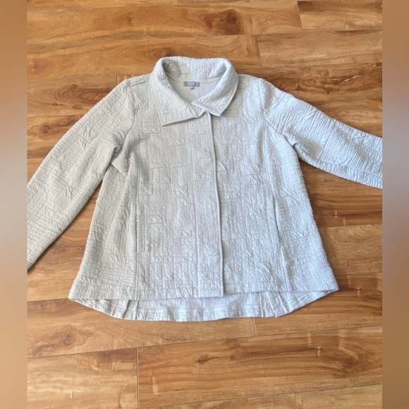 Habitat CLothes to Live In Lightweight Pucker Weave Jacket Size Large - Picture 11 of 15